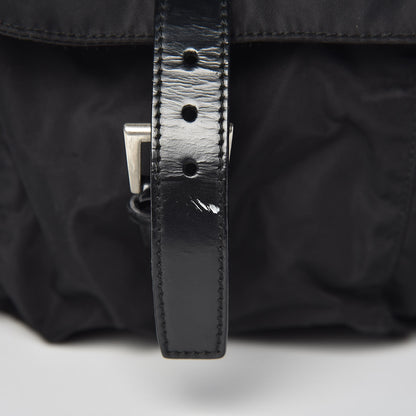Prada Tessuto Nylon Messenger Bag Black 9 of 14