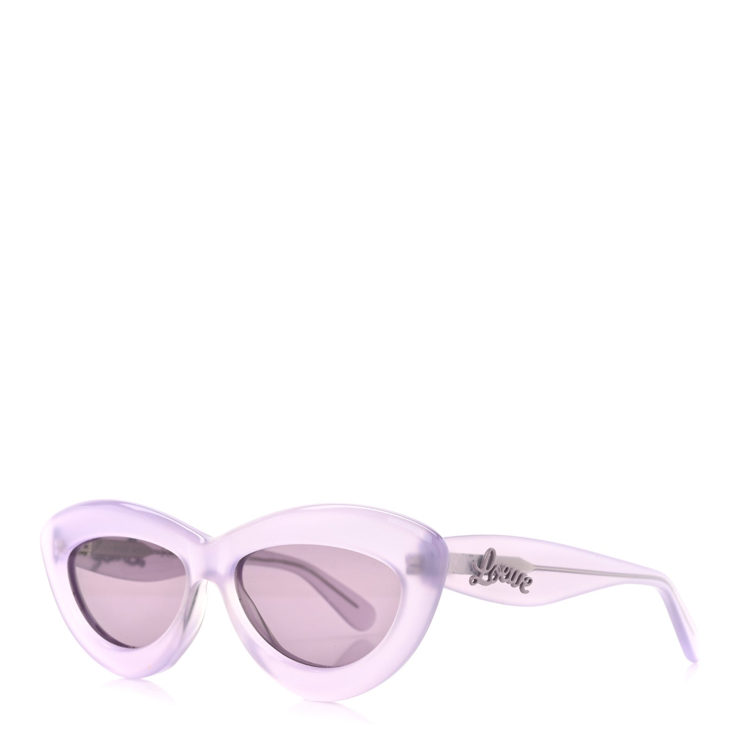 Loewe Acetate Curvy Sunglasses LW40096I  Shiny Violet 1 of 7