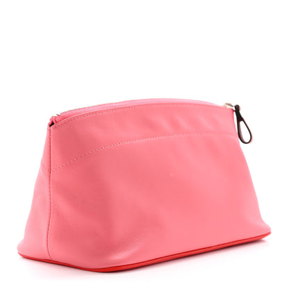 Hermes Lambskin Swift Tohubohu Pouch PM Rose Azalee Rose Jaipur 3 of 8