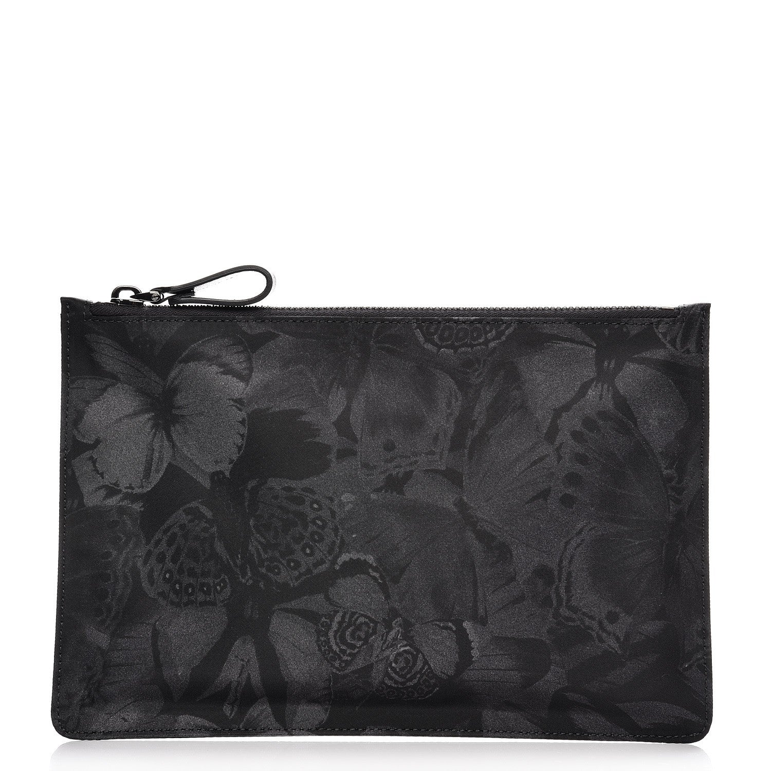 Valentino Garavani Nylon Camubutterfly Zip Pouch Black 1 of 8
