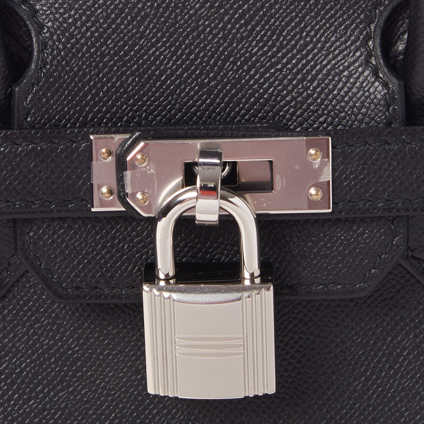 Hermes Madame Calfskin Birkin Sellier 25 Black 15 of 29