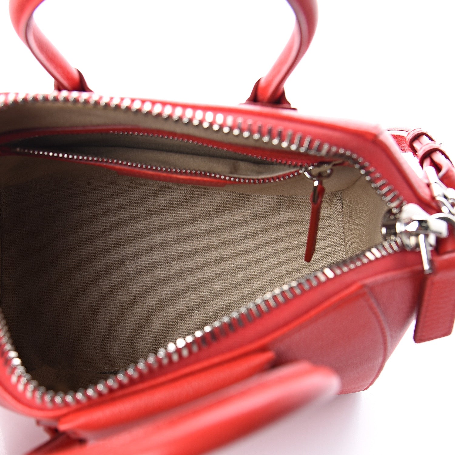 Givenchy Sugar Goatskin Mini Antigona Medium Red 4 of 8