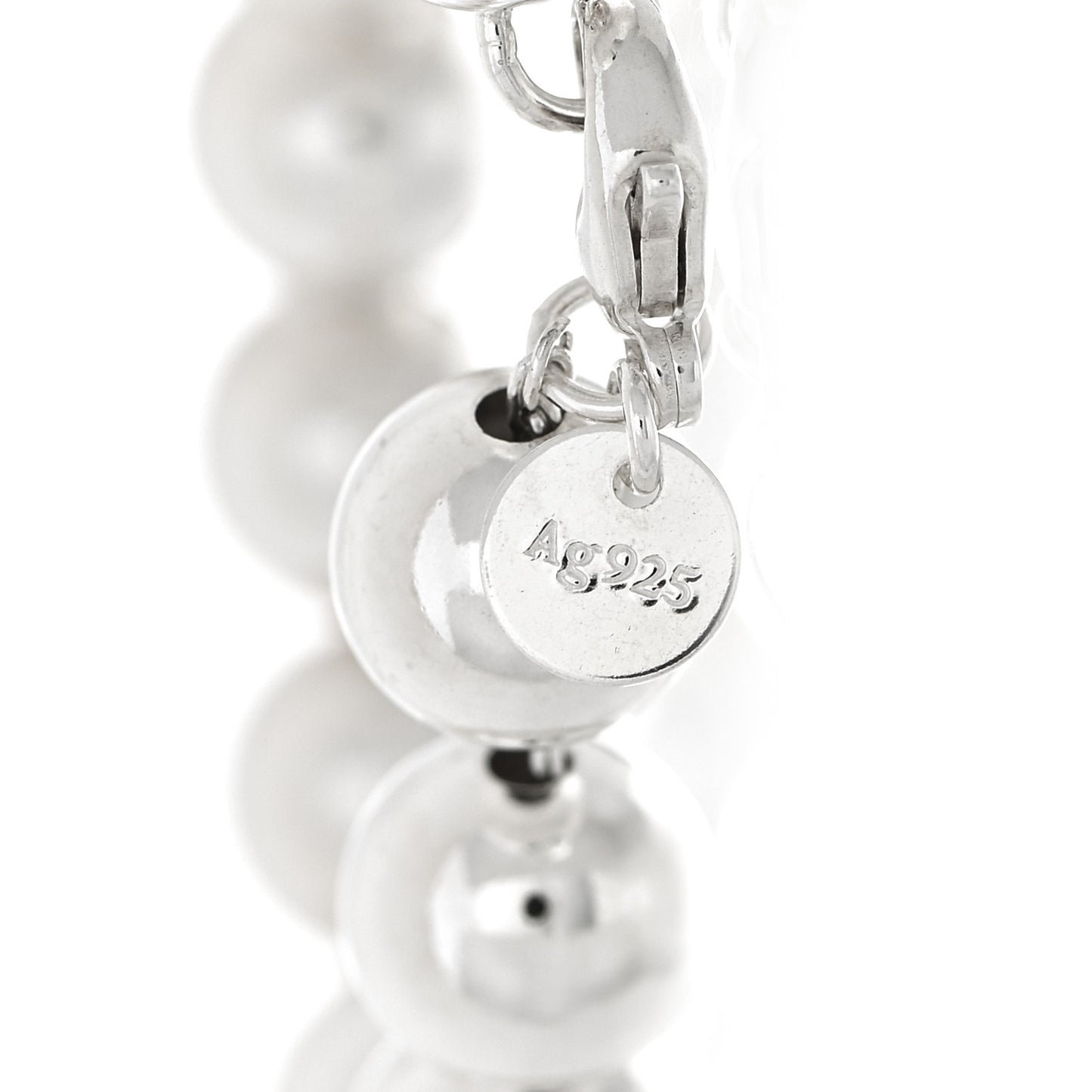 Sterling Silver 10mm HardWear Ball Bracelet