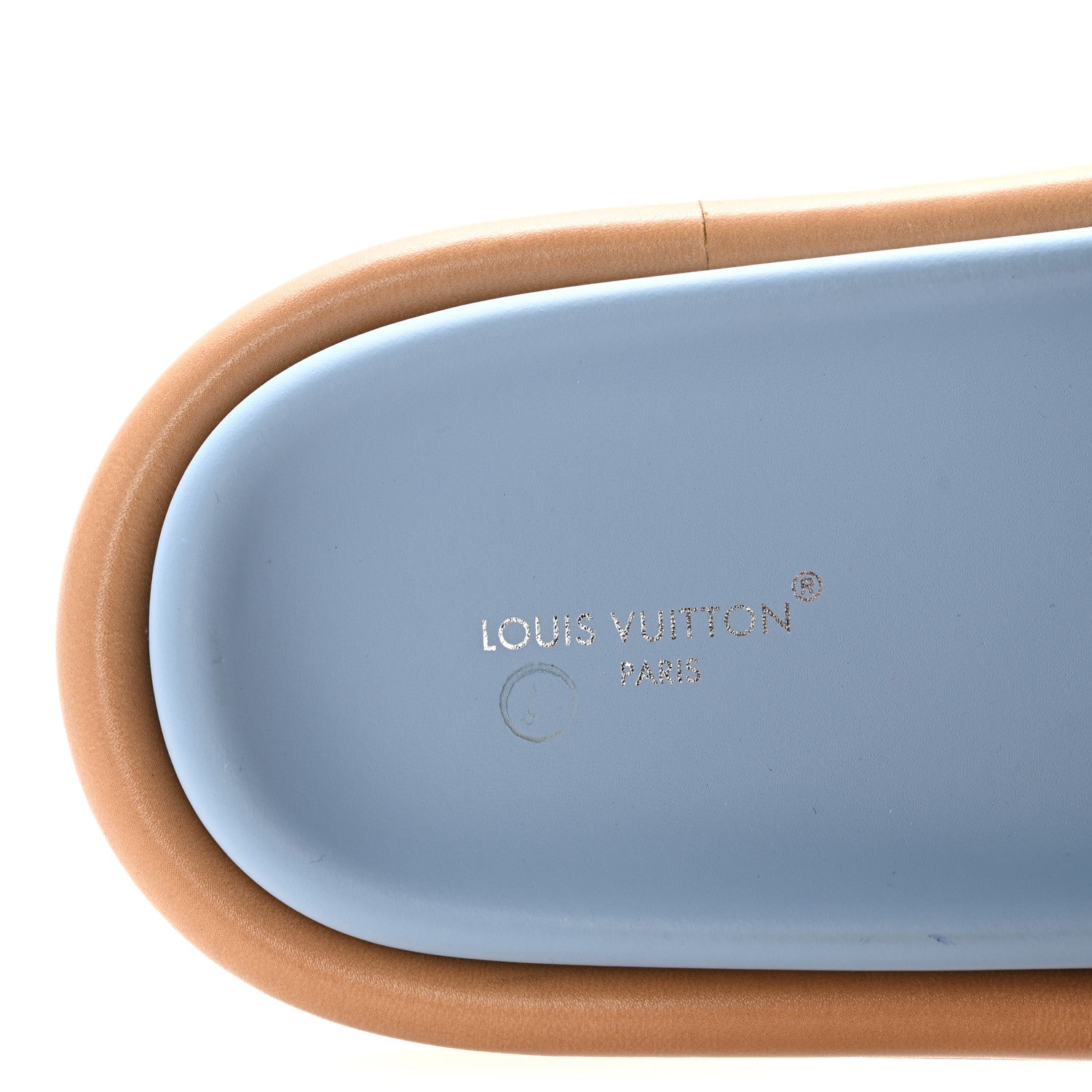 Louis Vuitton Monogram Denim LV Bliss Womens Comfort Mules 41 Turquoise 8 of 10