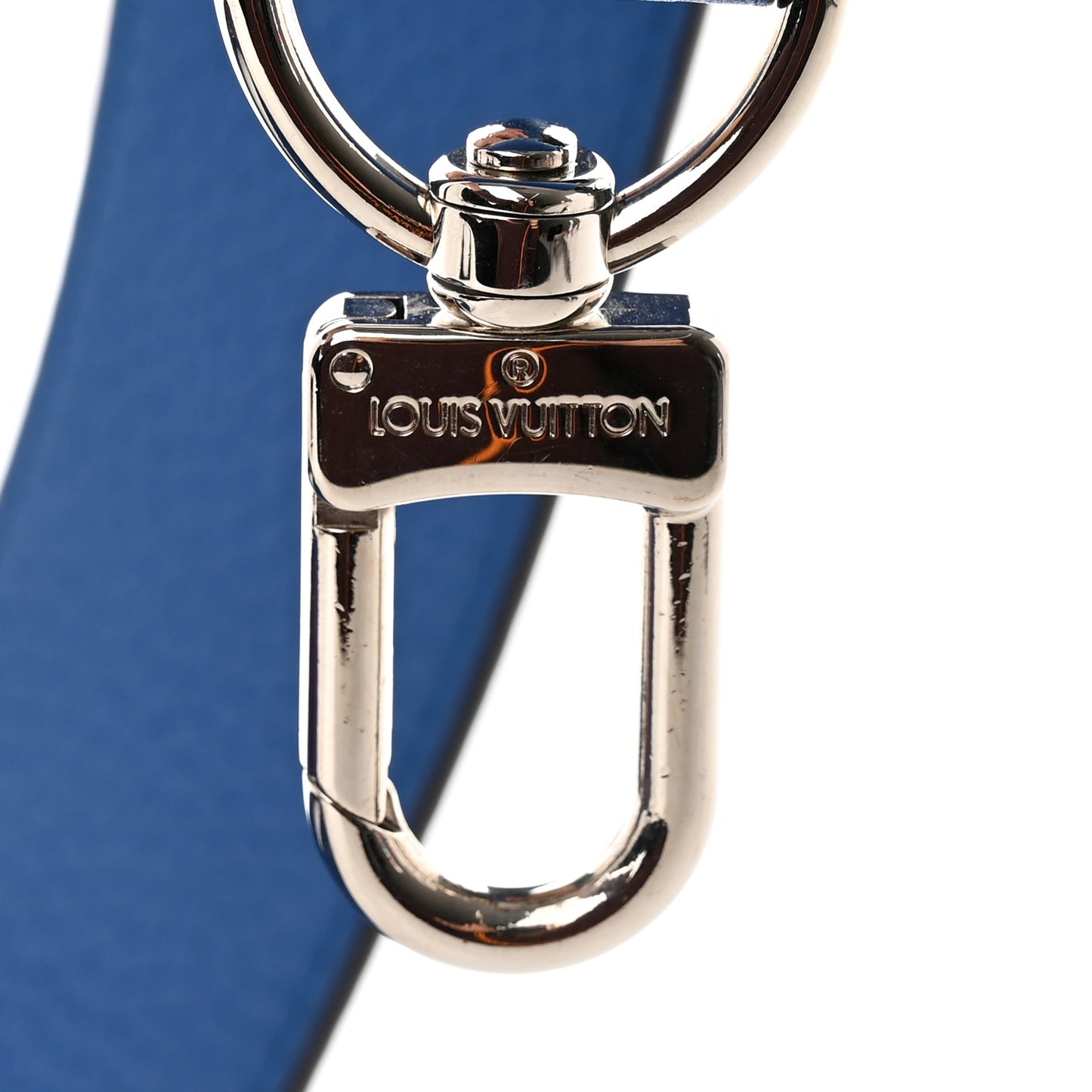 Taurillon Bandouliere Shoulder Strap Blue