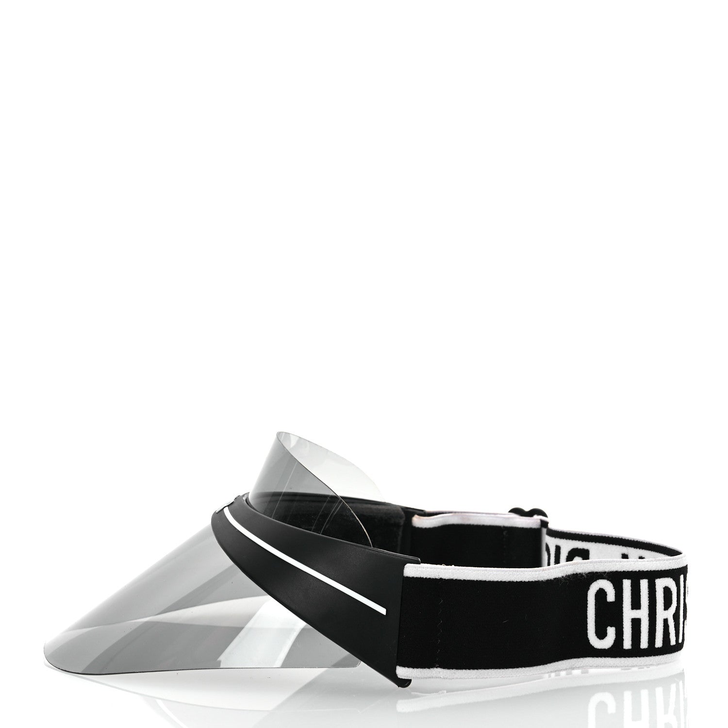 Christian Dior Mirrored DiorClub1 Sun Visor Black 4 of 16