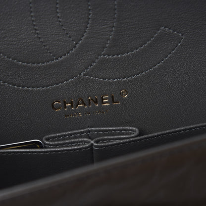 Chanel Aged Calfskin Quilted 2.55 Reissue 226 Flap Dark Khaki 6 of 11