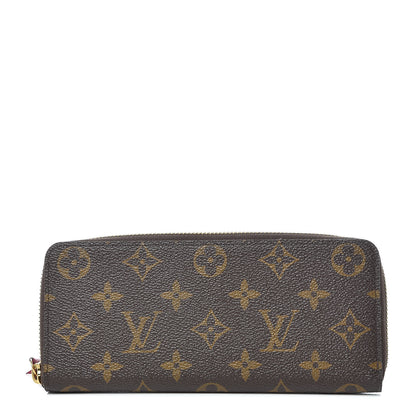 Louis Vuitton Monogram Clemence Wallet Fuchsia 1 of 10