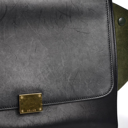 Celine Smooth Calfskin Suede Medium Trapeze 9 of 11