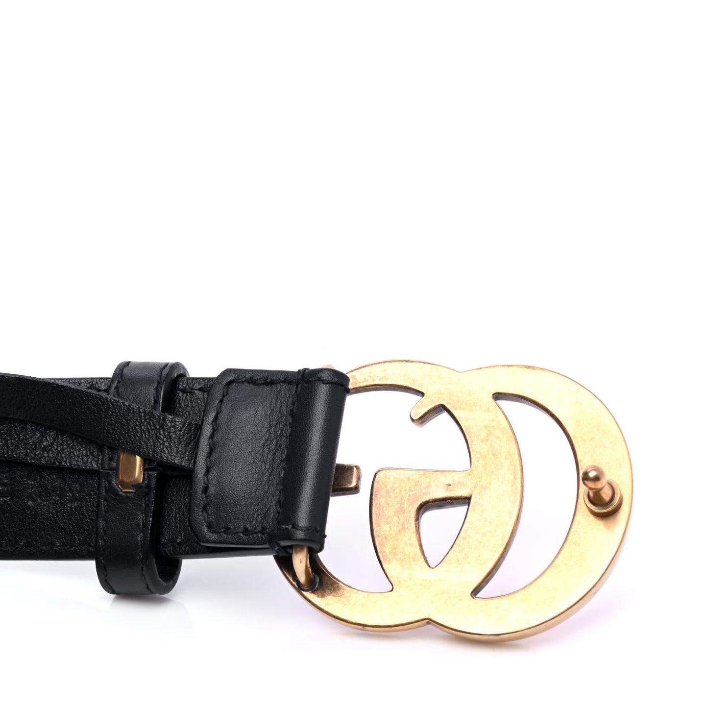 Moon Calfskin Double G 30mm Belt 90 36 Blue