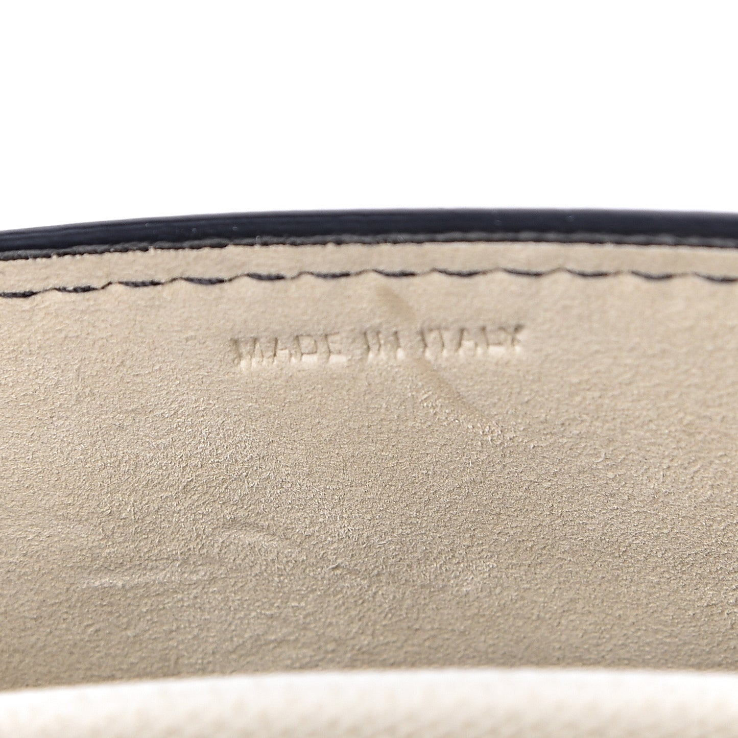 Grained Calfskin Mini J'Adior Chain Flap Bag Off White