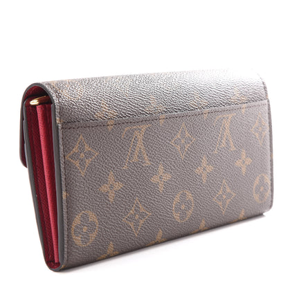 Louis Vuitton Monogram Sarah Wallet NM Fuchsia 2 of 10