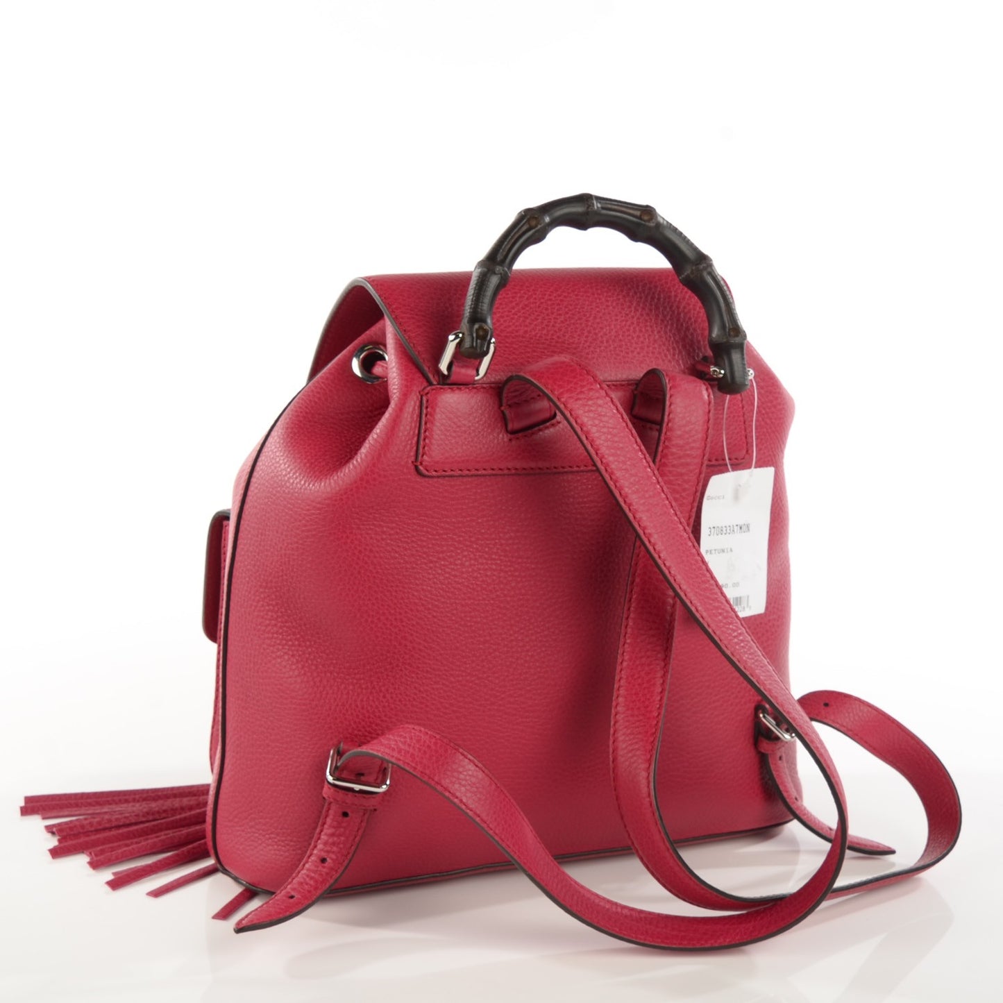 Cellarius Calfskin Medium Bamboo Backpack Petunia