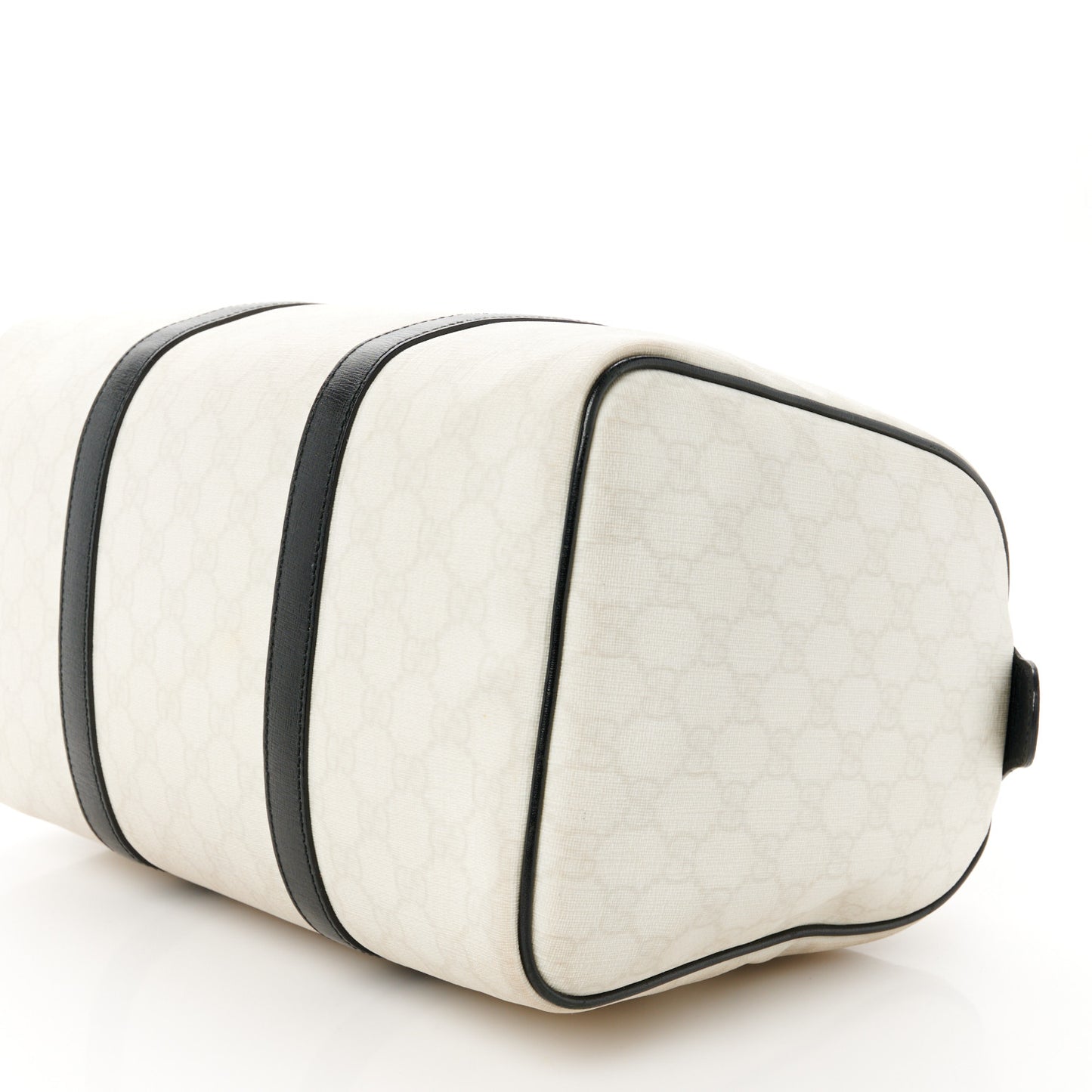 GG Plus Monogram Medium Joy Boston White Black