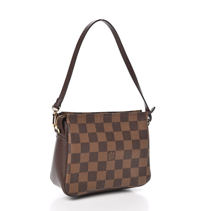 Louis Vuitton Damier Ebene Trousse Make Up Bag Pochette 3 of 12
