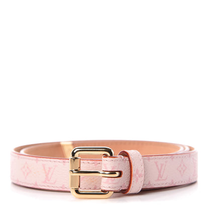 Louis Vuitton Monogram Belt 80 32 Pink 1 of 10
