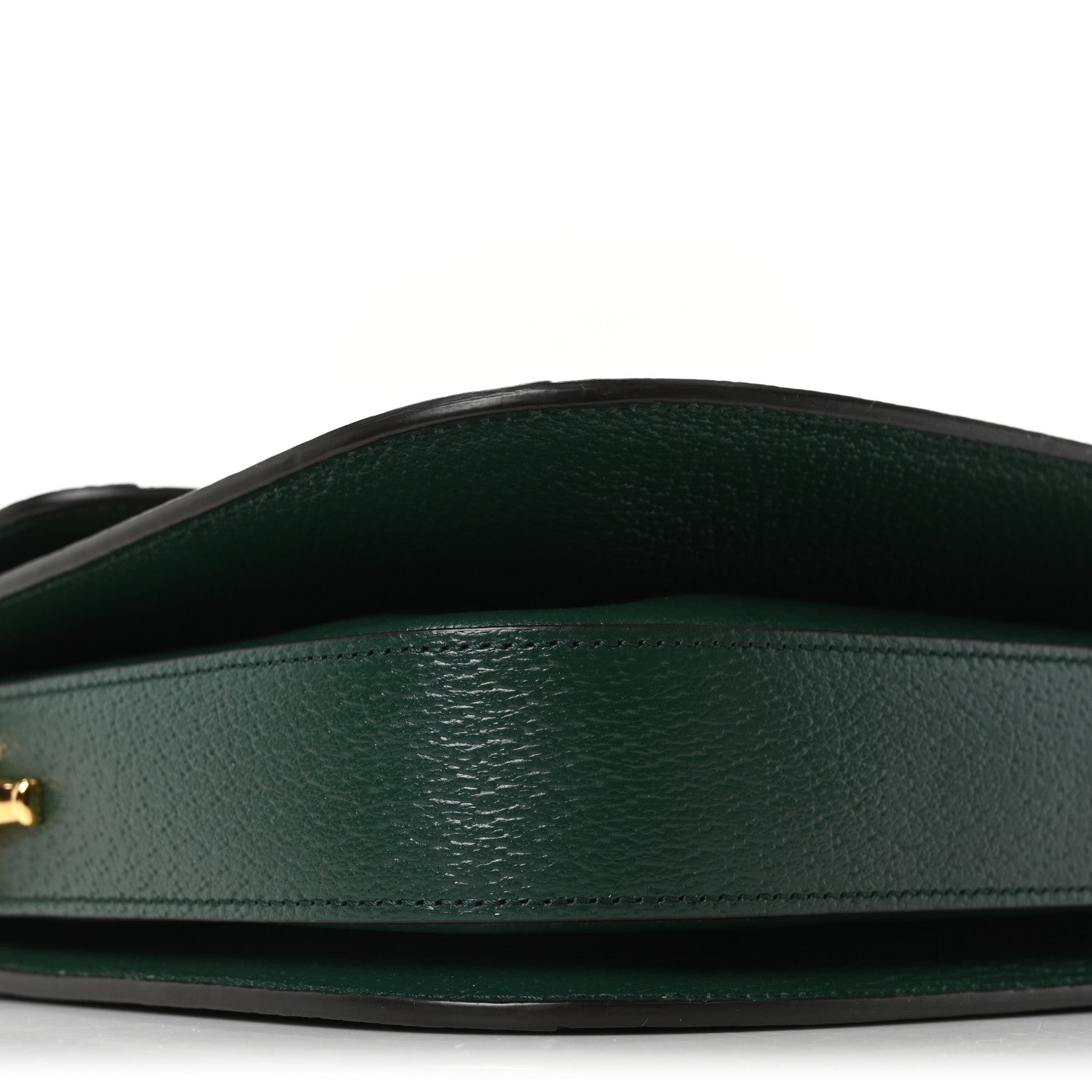Gucci Monogram Jumbo GG 100th Anniversary Horsebit 1955 Shoulder Bag Green Multicolor 8 of 9