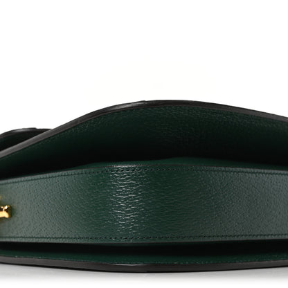 Gucci Monogram Jumbo GG 100th Anniversary Horsebit 1955 Shoulder Bag Green Multicolor 8 of 9