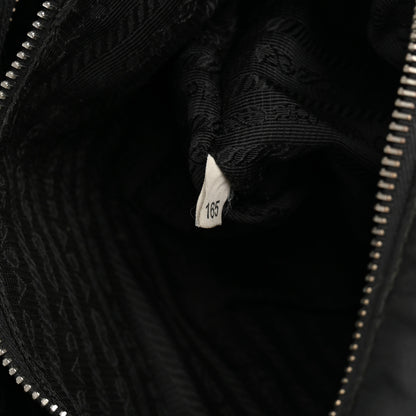 Prada Tessuto Nylon Saffiano Sacca Shoulder Bag Black 7 of 19