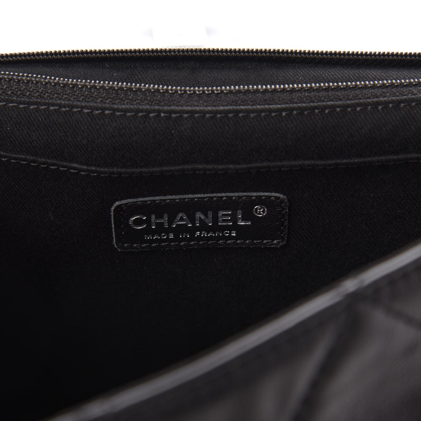 Calfskin Quilted In The Business Flap Bag Black