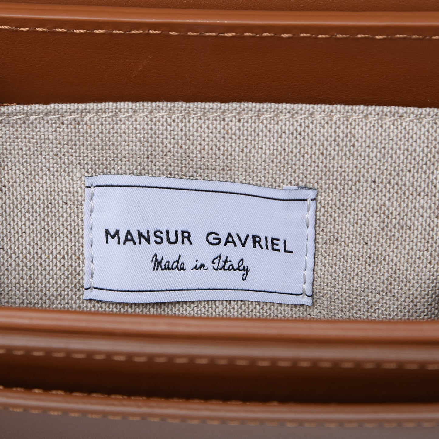 Calfskin Envelope Flap Crossbody Bag Saddle