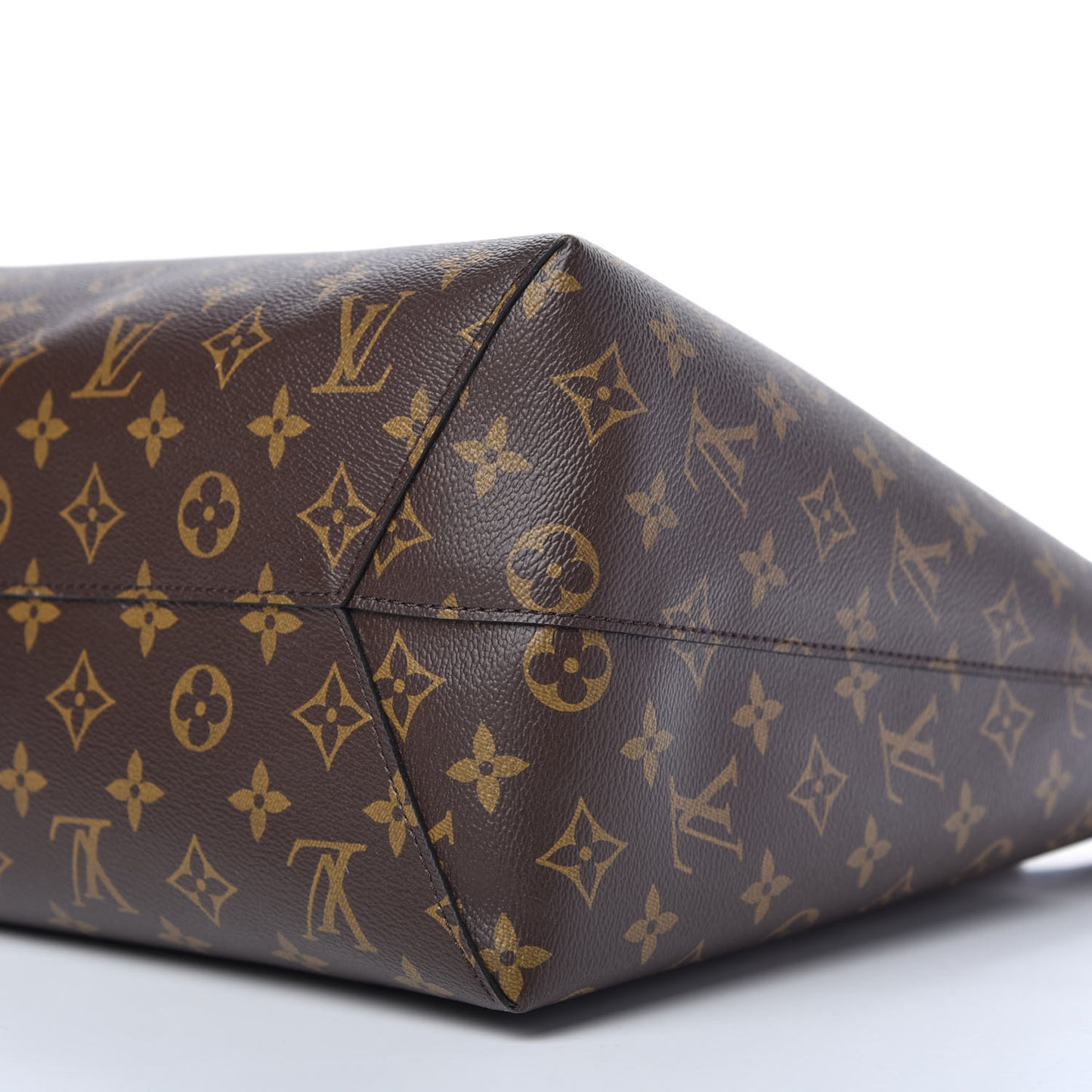 Monogram Flower Hobo Caramel