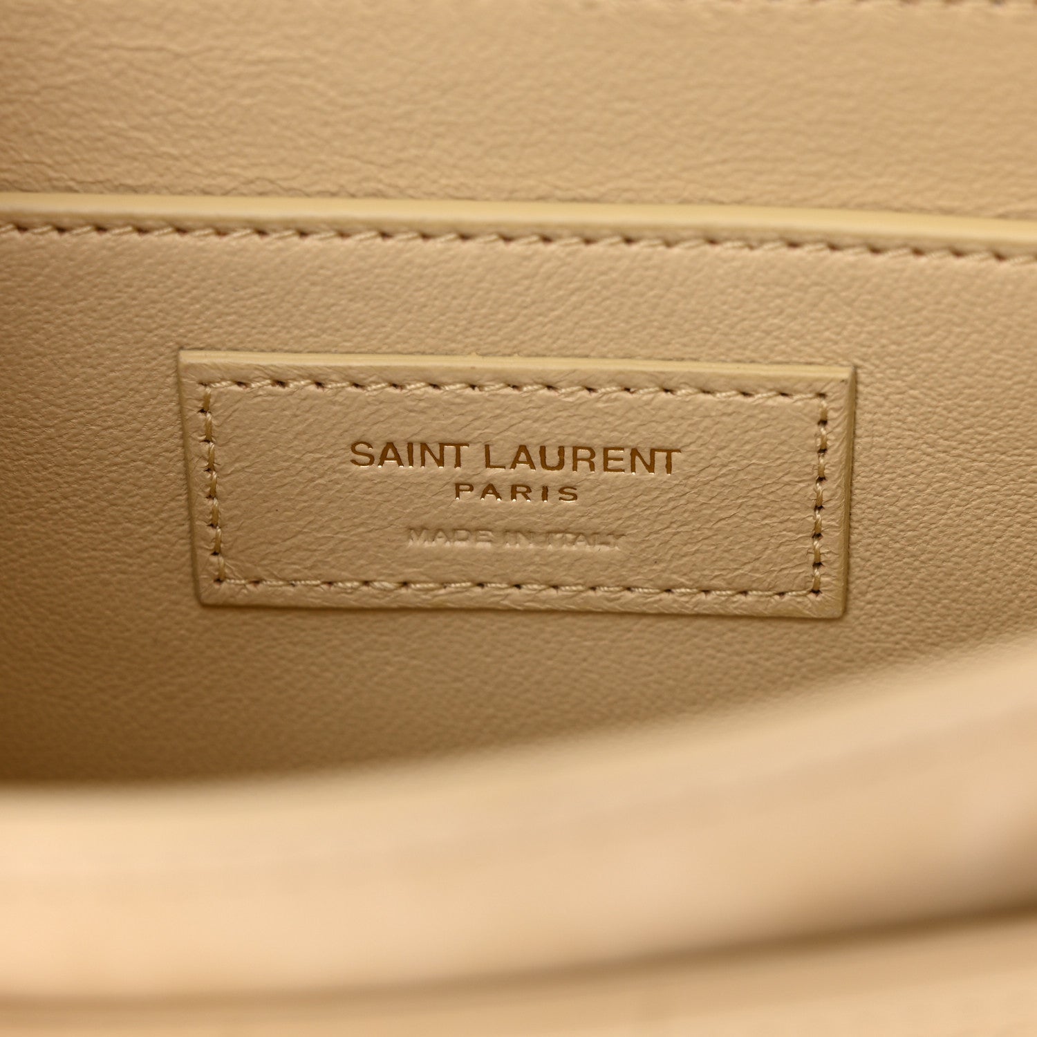 Saint Laurent Suede Quilted Monogram Small Solferino Satchel Burro Black 6 of 10