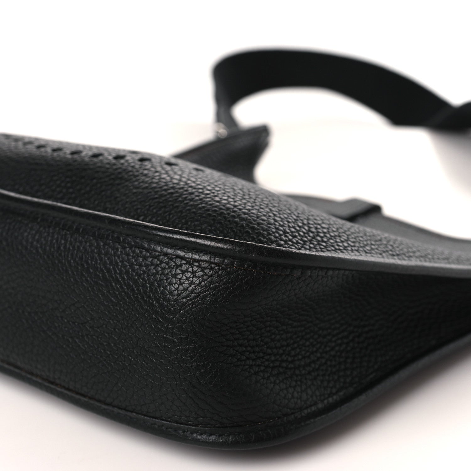 Hermes Taurillon Clemence Evelyne PM Black 9 of 9