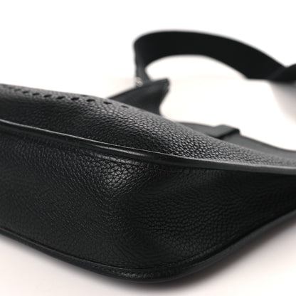 Hermes Taurillon Clemence Evelyne PM Black 9 of 9