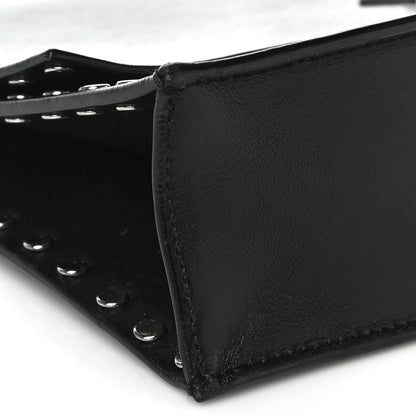 Proenza Schouler Calfskin Studded Small Lunch Bag Black 9 of 13