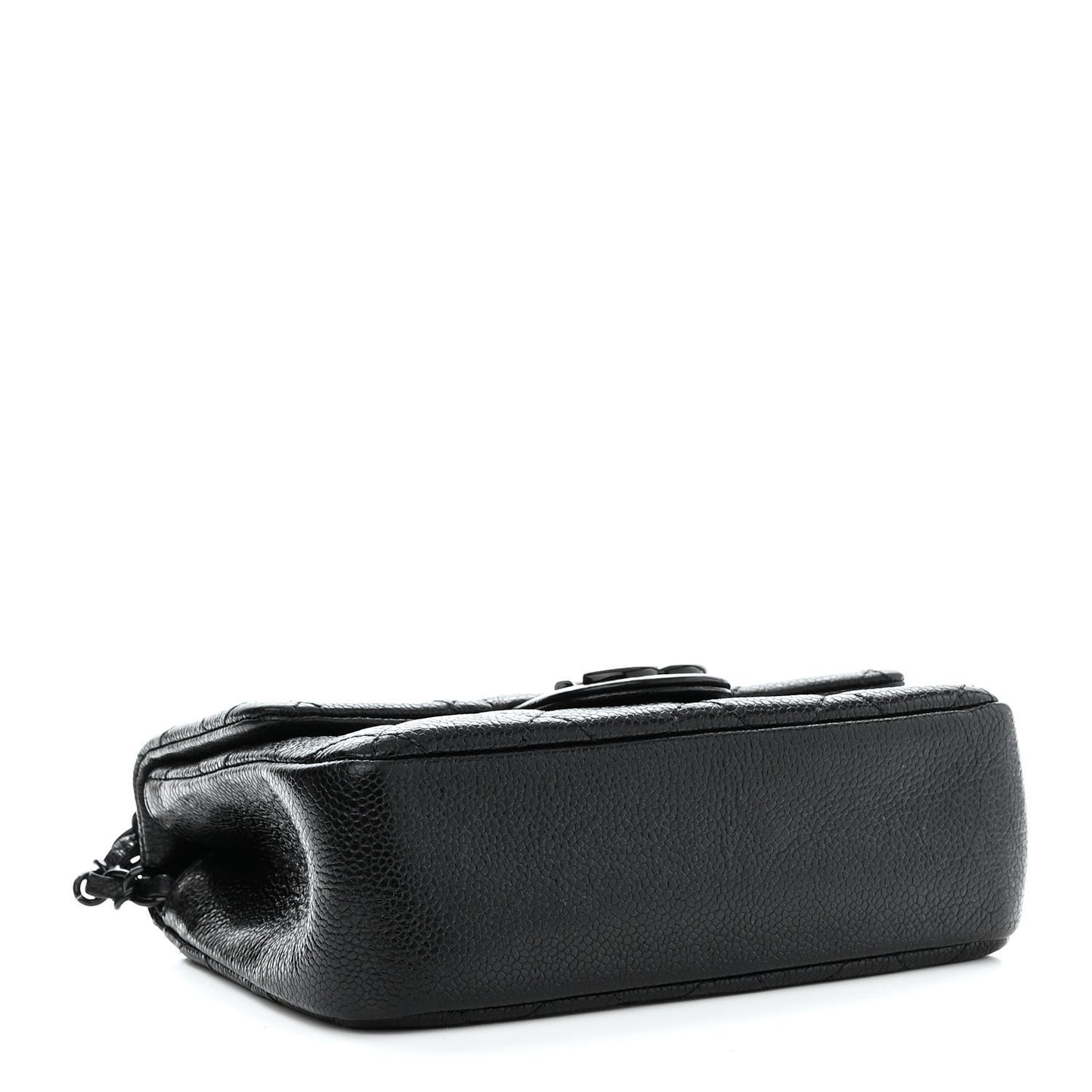 Caviar Quilted Incognito Mini Square Flap Black