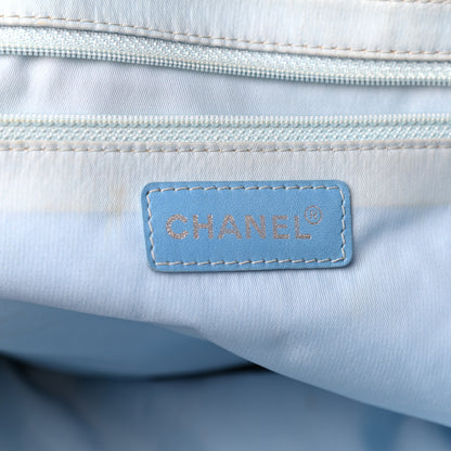 Chanel Nylon Travel Tote Blue 6 of 16