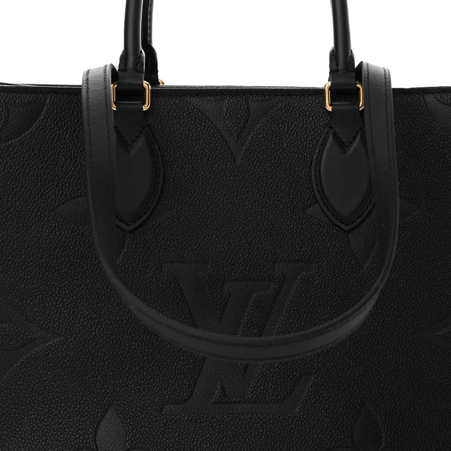 Louis Vuitton Empreinte Monogram Giant OnTheGo MM Black 7 of 12