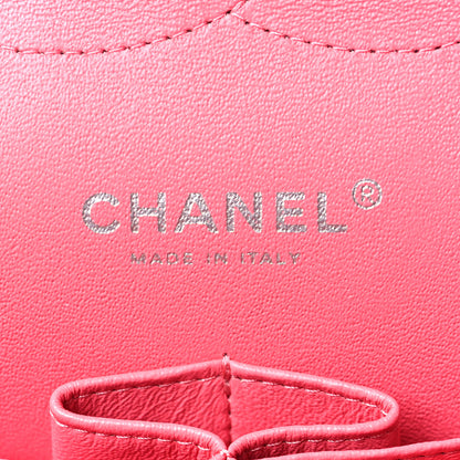 Chanel Patent Quilted Jumbo Double Flap Pink 6 of 9