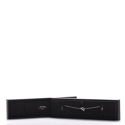 Hermes 18K White Gold Diamond Finesse Bracelet SH 5 of 5