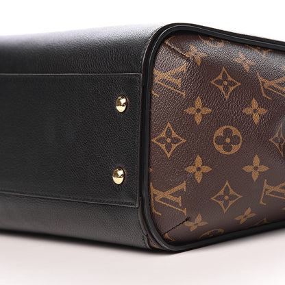 Louis Vuitton Calfskin Monogram Kimono Tote Black 9 of 12