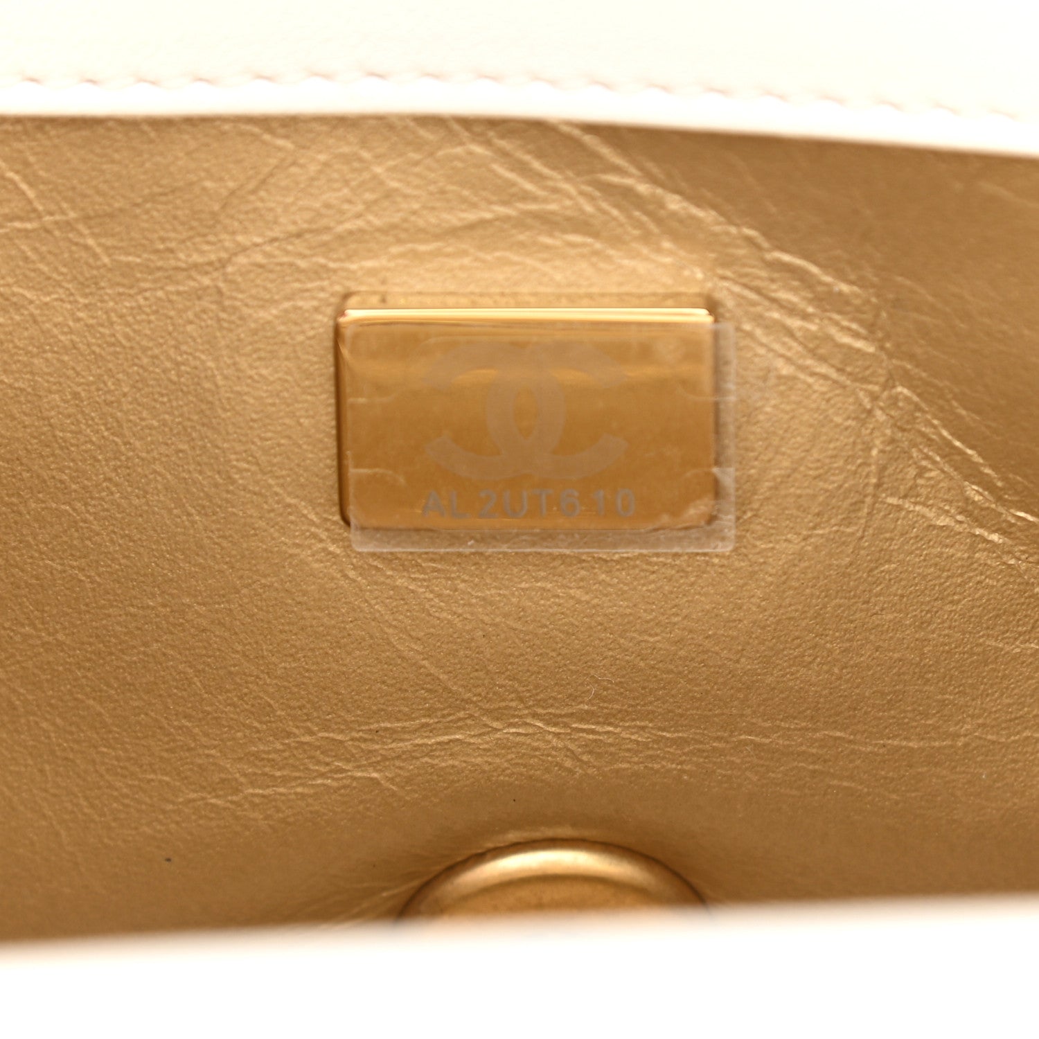 Chanel Lambskin Quilted Mini Rectangular Pearl Crush Flap White 8 of 11