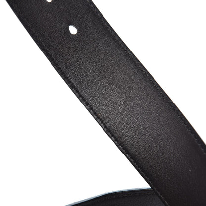 Gucci Moon Calfskin Nickel Double G 40mm Belt 115 46 Dark Cocoa 7 of 7