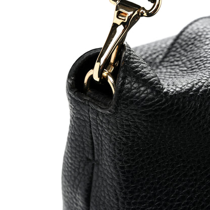 Burberry Grainy Calfskin Medium Cale Hobo Black 10 of 10