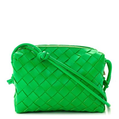 Bottega Veneta Nappa Intrecciato Mini Loop Camera Bag Parakeet 1 of 9