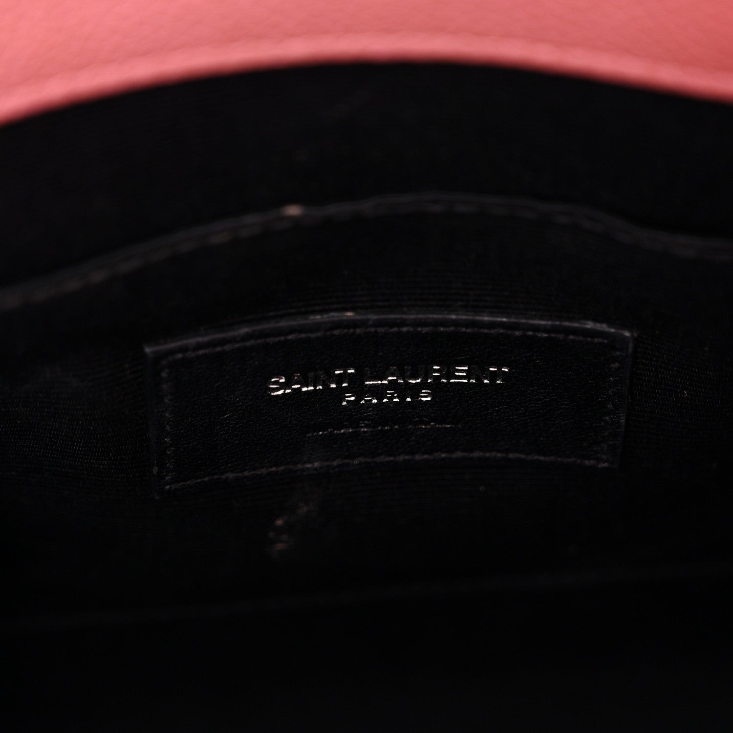 Saint Laurent Grained Calfskin Baby Sac De Jour Dark Rose 6 of 12