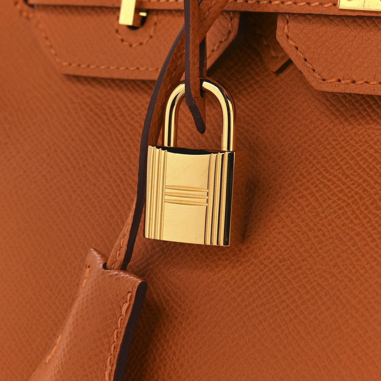 Hermes Epsom Birkin 30 Orange 13 of 15
