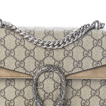 Gucci GG Supreme Monogram Mini Dionysus Shoulder Bag Taupe 7 of 9