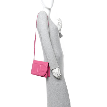 Dolce & Gabbana Calfskin DG Logo Flap Crossbody Bag Glicine 2 of 12