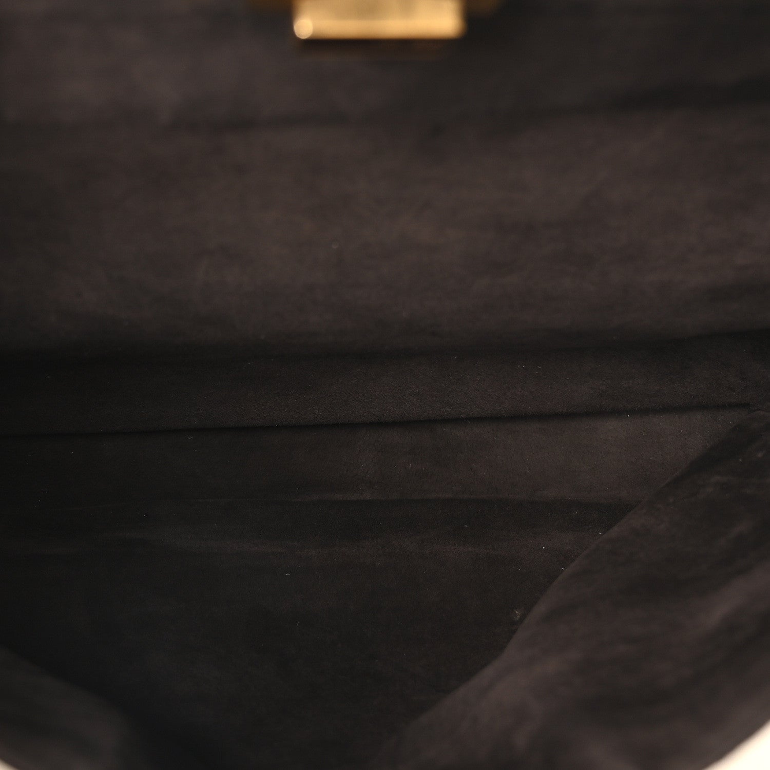 Fendi Goatskin Elaphe Large Peekaboo Iconic Satchel Latte Natural 5 of 10