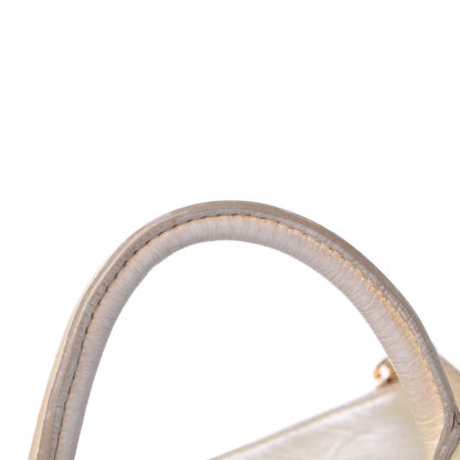 Miu Miu Vitello Lux Bow Bag Satchel Talco 12 of 12