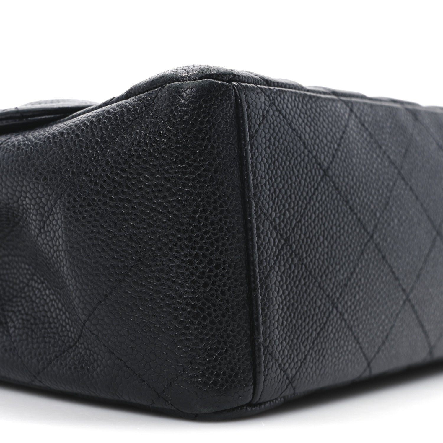 Chanel Caviar Quilted Maxi Single Flap Black 9 of 11