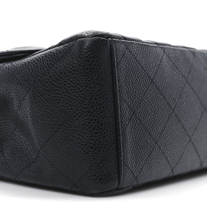 Chanel Caviar Quilted Maxi Single Flap Black 9 of 11