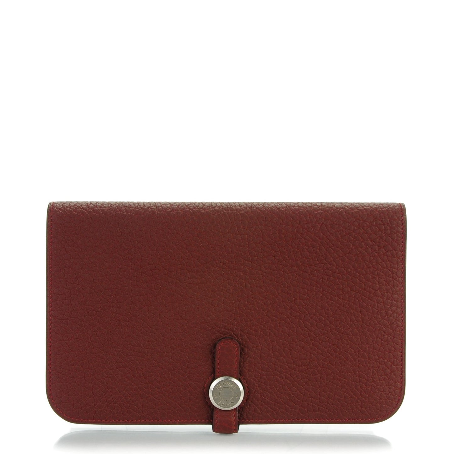 Togo Dogon Duo Wallet Rouge H