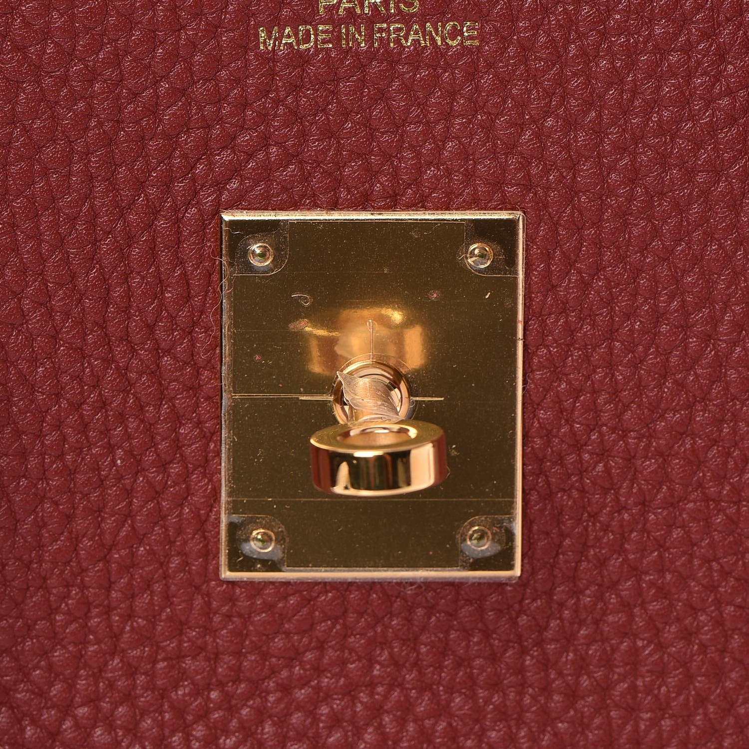 Hermes Togo Horseshoe Bi-Color Birkin 35 Rouge H Bougainvillea 19 of 33